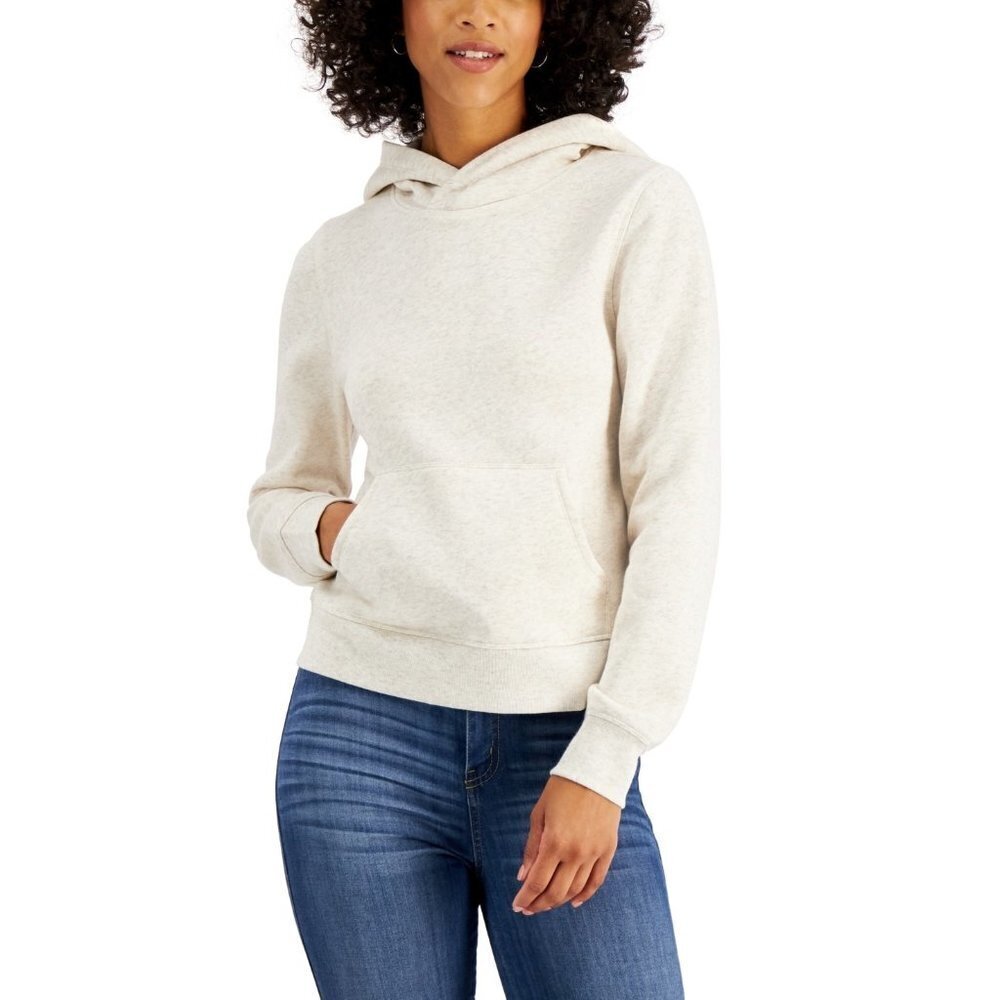 NWT Ideology Hoodie cream color S